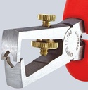 4000810403 - Detailbild_Abisolierzange L.160mm pol.Ku.-Überzug m.Öffnungsf.KNIPEX