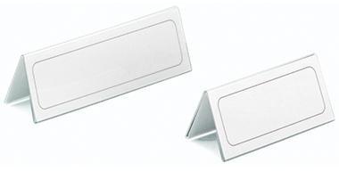 9199109794 - Detailbild_DURABLE Tischnamensschild 805219 210x61/122mm tr 25 St./Pack.