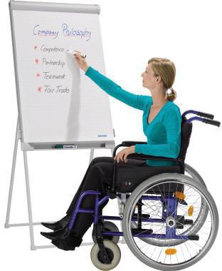 9199109814 - Detailbild_Franken Flipchart Standard Deluxe FC84 67x95cm hellgrau