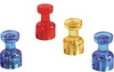 9199110247 - Detailbild_magnetoplan Magnet Memohalter 1666114 dunkelblau 4 St./Pack.