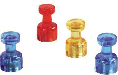 9199110249 - Detailbild_magnetoplan Magnet Memohalter 1666144 gelb 4 St./Pack.
