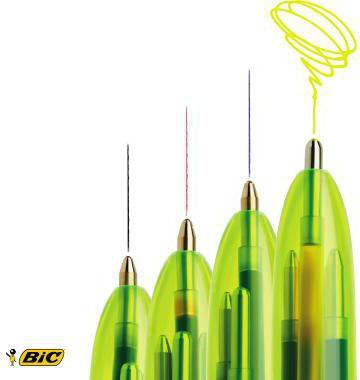 9199110627 - Detailbild2_BIC Mehrfarbkugelschreiber 4Colours Fluo 982868 bl/sw/rt/neon.ge