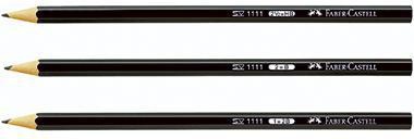 9199110927 - Detailbild2_Faber-Castell Bleistift 111100 Sechseckform HB schwarz
