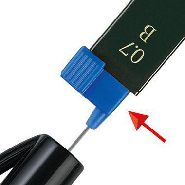 9199111016 - Detailbild_Faber-Castell Feinmine SUPER POLYMER 120700 HB 0,7mm 12St.