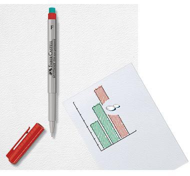 9199111032 - Detailbild4_Faber-Castell CD/DVD Marker MULTIMARK 152551 mit Radierer bl