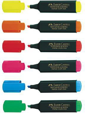 9199111084 - Detailbild_Faber-Castell Textmarker TEXTLINER 48 154807 1-5mm gelb