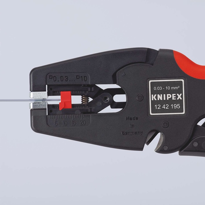 4000810428 - Detailbild3_Automatikabisolierzange MultiStrip® 10 L.195mm 0,03-10 (AWG 32-7) mm² KNIPEX