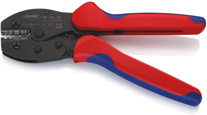 4000810431 - Detailbild_Crimpzange PreciForce® L.220mm 0,5-10 (AWG 20-7) mm² 478g KNIPEX