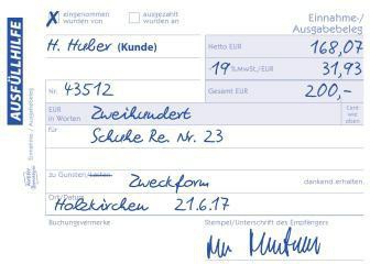 9199114570 - Detailbild_Avery Zweckform Ausgabebeleg 1205 DIN A6 quer 50Blatt weiß