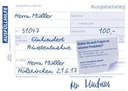 9199114572 - Detailbild_Avery Zweckform Ausgabebeleg 303 DIN A6 quer 50Blatt gelb