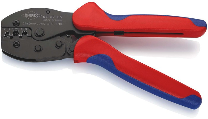 4000810433 - Detailbild_Crimpzange PreciForce® L.220mm 0,5- 6 (AWG 20-10) mm² 494g KNIPEX