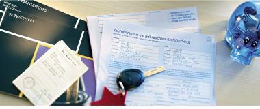 9199114676 - Detailbild_Avery Zweckform Kaufvertrag 2880 DIN A4 4x4Blatt