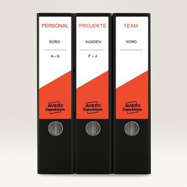9199114756 - Detailbild_Avery Zweckform Ordneretikett L6061-25 59x192mm ws 120 St./Pack.