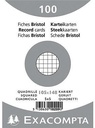 9199115004 - Detailbild_Exacompta Karteikarte 10209E DIN A6 kariert weiß 100 St./Pack.