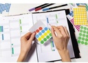9199115205 - Detailbild2_HERMA Markierungspunkt 2253 19mm Papier blau 1.280 St./Pack.