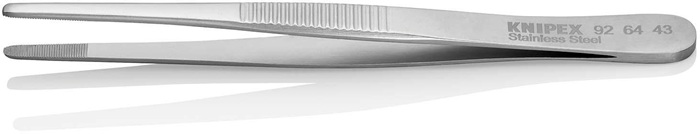 4000810476 - Detailbild_Präzisionspinzette L.120mm ger.Spitzen-B.3mm verchr.KNIPEX