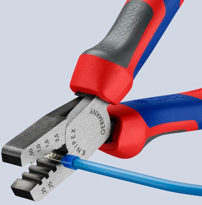 4000810490 - Detailbild_Aderendhülsenzange Gesamt-L.145mm 0,25-2,5 (AWG 23-13)mm² pol.