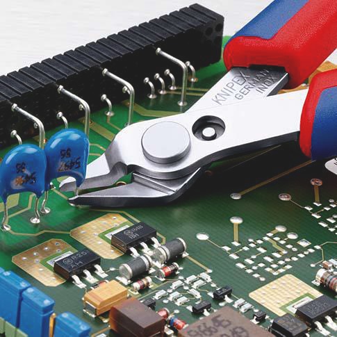 4000810503 - Detailbild_Elektronik-Seitenschneider Super-Knips® INOX L.125mm Form 0 Facette nein pol.