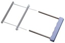 9199118266 - Detailbild_Leitz Abheftbügel 60780003 60mm Deckschiene PP tr