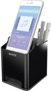 9199118753 - Detailbild_Leitz Stifteköcher Duo Colour 53630095 Sound schwarz