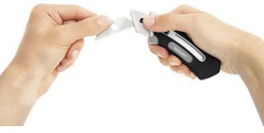 9199118799 - Detailbild_Westcott Cutter Collapsible Utility Knife E-84029 00 Teleskopmechanik