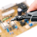 4000810510 - Detailbild_Elektronik-Seitenschneider Super-Knips® L.125mm Form 6 Facette nein brün.KNIPEX