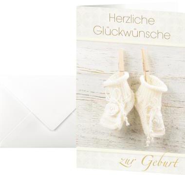 9199121112 - Detailbild_SIGEL Faltkarte Baby DS040 10 St./Pack. +Umschl.