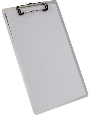 9199125098 - Detailbild_MAUL Schreibplatte 2352808 DIN A4 Klemmdicke 10mm Aluminium silber
