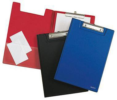 9199125624 - Detailbild_Leitz Klemmbrettmappe 39600095 DIN A4 20mm Pappe/Kunststoff sw