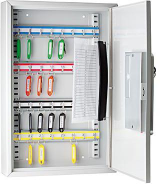 9199126667 - Detailbild_WEDO Schlüsselschrank 10263237 für 32Schlüssel lichtgrau