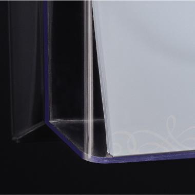 9199130362 - Detailbild_SIGEL Wandprospekthalter LH118 für DIN A4 quer 1Fach Acryl glasklar