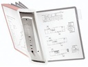 9199131236 - Detailbild_DURABLE Sichttafelständer SHERPA wall module 10 562110 101x326mm gr