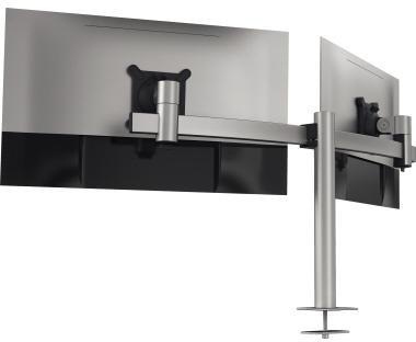9199131436 - Detailbild_DURABLE Monitorhalter 508623 2Monitore Tischdurchführung si
