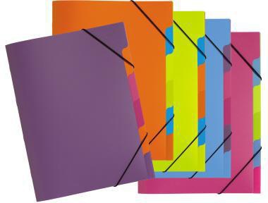 9199133705 - Detailbild_PAGNA Ordnungsmappe Funky School 41803-13 A4 5Fächer PP hellblau