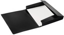9199133707 - Detailbild_PAGNA Gummizugmappe 21613-01 DIN A4 PP 3Klappen schwarz