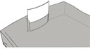 9199134551 - Detailbild_HAN Schubladenbox IMPULS 1012-64 DIN A4/C4 4Fächer geschl. l.gr/t.bl