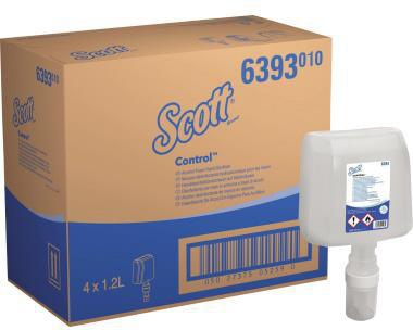 9199144093 - Detailbild_Scott Handdesinfektionsschaum 6393 mit Alkohol 1200ml