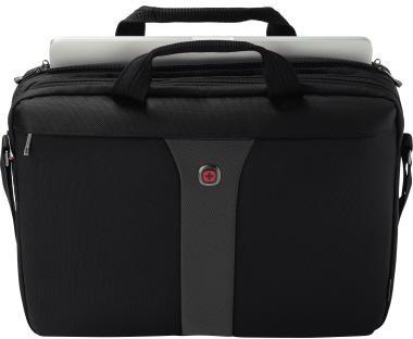 9199145084 - Detailbild_Wenger Notebooktasche Legacy 600654 43,2cm 17Zoll schwarz/grau