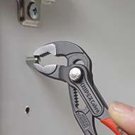 4000810658 - Detailbild_Wasserpumpenzange Cobra® L.125mm Spann-W.27mm pol.Ku.-Überzug KNIPEX