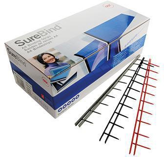 9199146809 - Detailbild_GBC Plastikbinderücken SurBind 1132840 25mm PVC weiß 100 St./Pack.