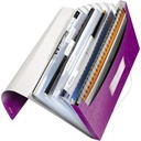 9199148170 - Detailbild_Leitz Fächermappe WOW 45890062 DIN A4 6Fächer PP violett