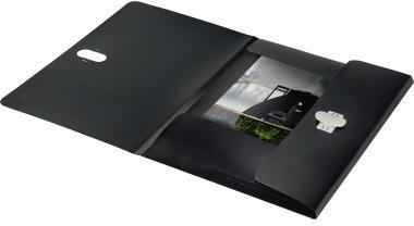 9199148294 - Detailbild_Leitz Dokumentenmappe Recycle 46220095 A4 PP schwarz