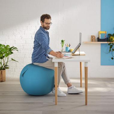 9199148327 - Detailbild2_Leitz Sitzball Ergo Cosy 52790061 blau