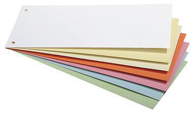 9199148971 - Detailbild_Soennecken Trennstreifen oeco 1414 10,5x24cm orange 100St.