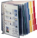 9199150416 - Detailbild_DURABLE Sichttafelsystem 567610 Wandhalter leer für 20 Sichttafeln