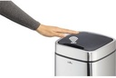 9199150428 - Detailbild_DURABLE Abfalleimer NO TOUCH 342023 Edelstahl 6l