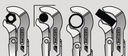 4000810722 - Detailbild2_Eckrohrzange Eck-Schwede-snap® Gesamt-L.420mm Spann-W.60mm f.Rohre 1 1/2 Zoll