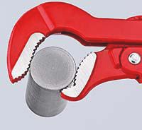 4000810729 - Detailbild_Rohrzange DIN 5234 Gesamt-L.245mm Spann-W.0-35mm f.Rohre 1/2 Zoll KNIPEX