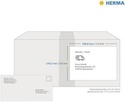 9199151204 - Detailbild_HERMA Etikett glossy 4915 199,6x143,5mm ws A4 50 St./Pack.