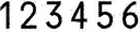 9199151415 - Detailbild_REINER Numeroteur B6-4,5 Block Zifferngröße 4,5 mm Blockschrift